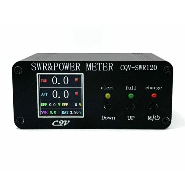 1 pezzo misuratore onde stazionarie misuratore 1,8 MHz-50 MHz display HD 0,5 W-120 W