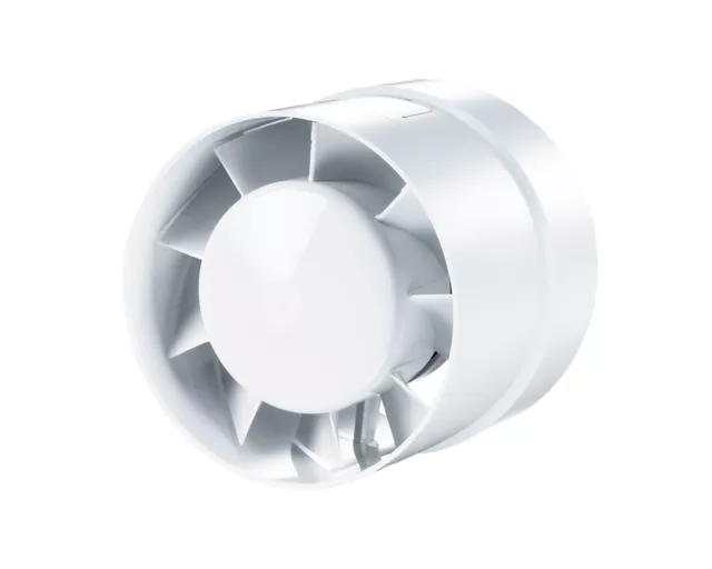 Ventilador Empotrable de Tubo Canal Vents VKO L Ø125mm