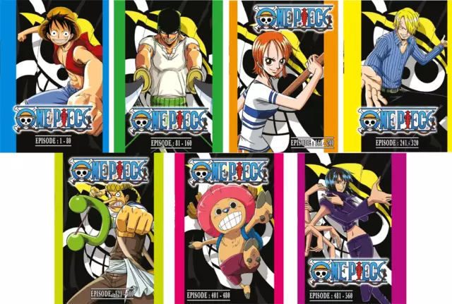 ONE PIECE (EPISODES 801-880) - ANIME TV SERIES DVD BOX SET (ENGLISH DUBBED)