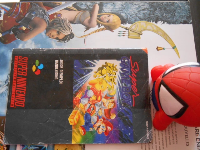 --  MoDE D'EMPLOi  _ . SUPER GAME BoY .. FAH  --* - SNES * --