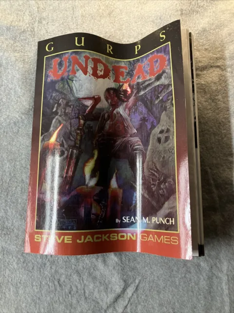 Undead GURPs various  RPG book roleplaying game general Steve Jackson