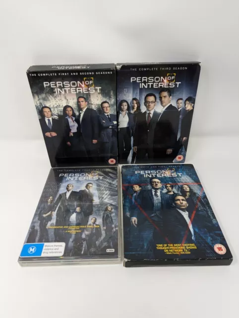 Person of Interest: The Complete Series 1-5 DVD Box Sets