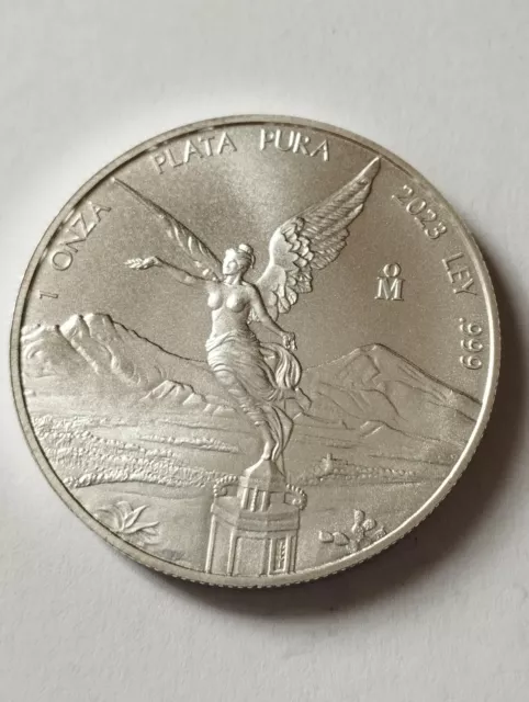 Libertad Siegesgöttin 2023  Silbermünze 1 oz 999 Silber Mexiko 2023