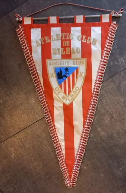 Alter Wimpel Athletic Club De Bilbao (Spanien), ca. 49cm x 28cm