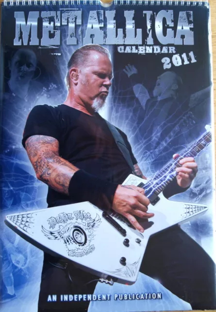 Metallica Kalender 2011 Spiralbindung 30 x 42 cm 12 Poster zum Raustrennen