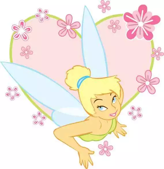 Tinkerbell Decal Sticker 3M Usa Made Truck Bike Helmet Vehicle Window Wall Car