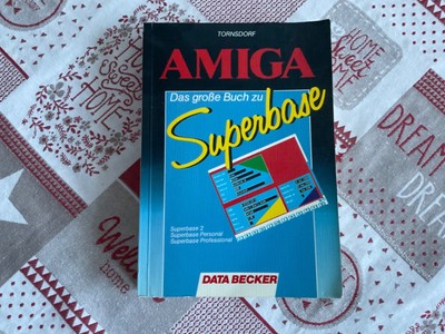 OTTIMO STATO!!! Il grande Amiga libro/Andreas Polk/Data Becker/USATO!! 