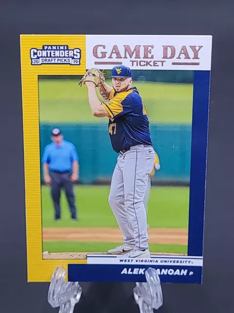 2019 Alek Manoah Panini Contenders Draft Picks Game Day Ticket #2