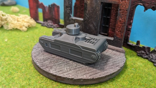 STURMPANZERWAGEN OBERSCHLESIEN DEUTSCHER WW1 Panzer Bausatz 1/87 1/72