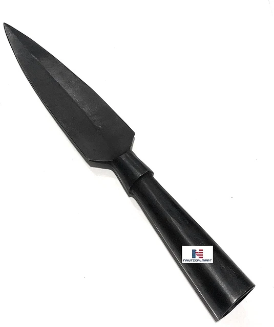 Hand Forged Viking Saga Iron Spear Head Reproduction Roman Or Medieval Steel Spe