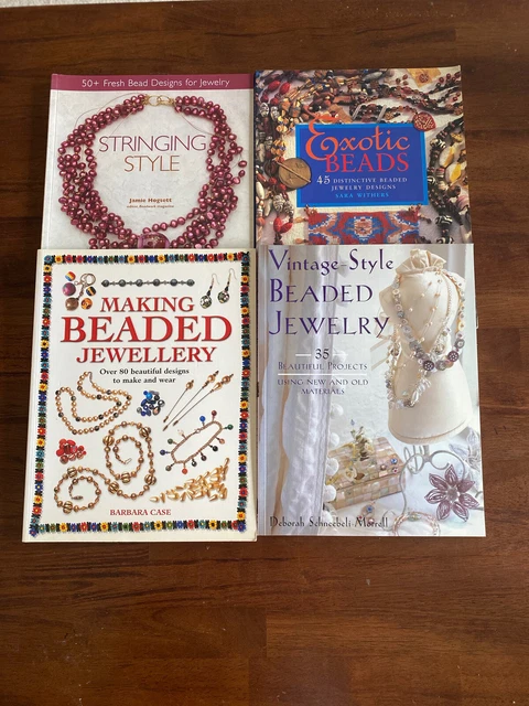 Libros/Revistas De Fabricación De Joyas De 4 Cuentas