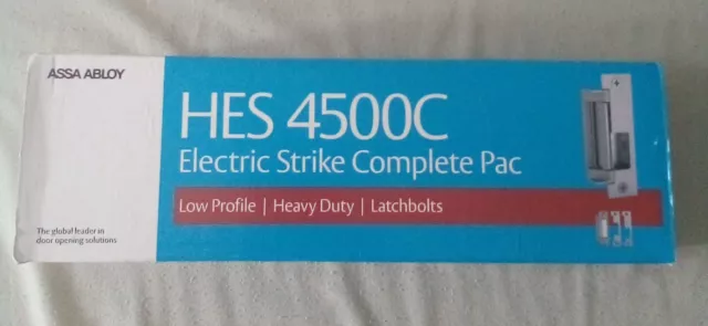 HES 4500C 12/24D-630 Electric Strike Complete Pac, ASSA  ABLOY