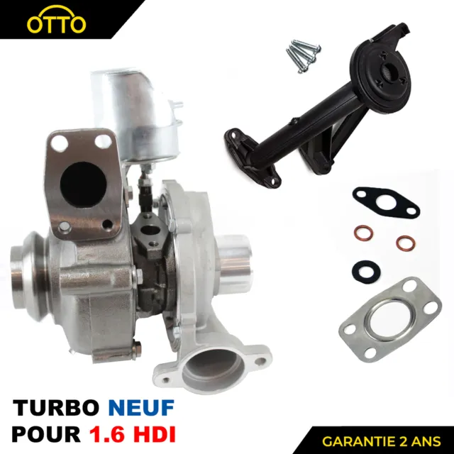 Turbo Nuovo 1.6 HDI TDCI per Berlingo C3 C4 Picasso 206 307 308 Focus per Mini