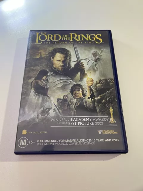 lord of the rings the return of the king dvd cover