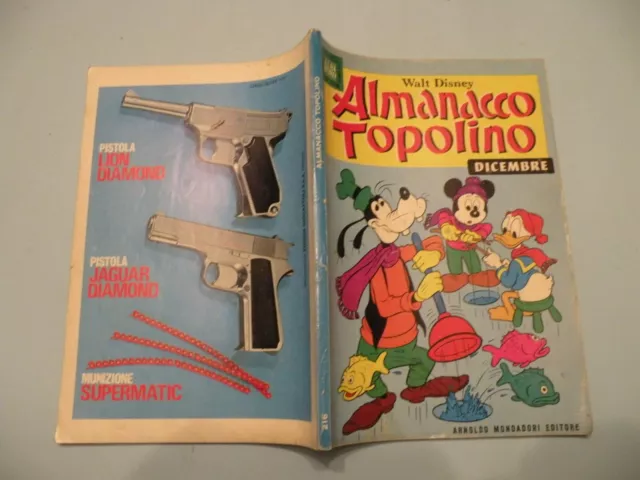 Almanacco Topolino 1974 N° 216 Mondadori Disney Orig. Ottimo Bollino+Cedola