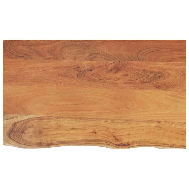 BATHROOM COUNTERTOP 110X60X2.5 cm Rectangular Solid Wood Acacia £171.38