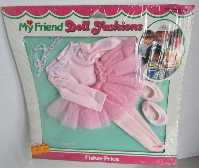 Fisher Price MY FRIEND BALLERINA OUTFIT for Mandy, Jenny, Becky,   MIB