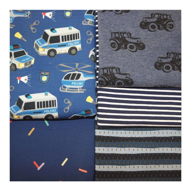 Pacchetto felpa/jersey, blu, swafing, poco meno di 2,5 m