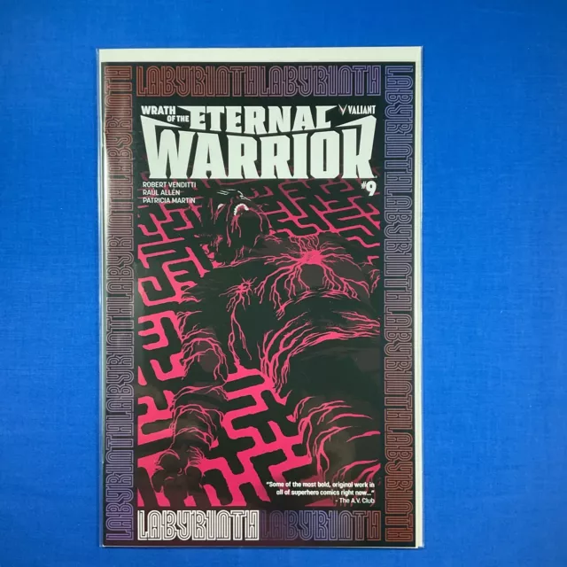 Wrath of the ETERNAL WARRIOR #9 Cover A First Printing VALIANT COMICS 2016