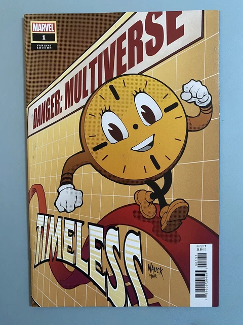 TIMELESS #1 (2022) NM Todd Nauck MS. MINUTES VARIANT Marvel Comics