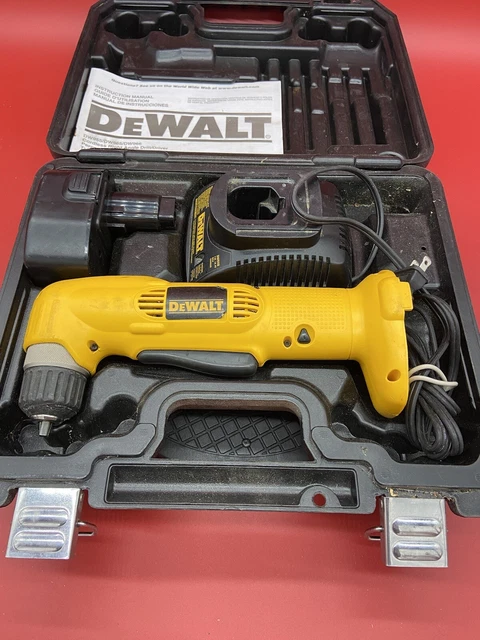 Dewalt 14.4v DW966 3/8" Right Angle Drill/Driver w/ battery , charger & case Dewalt 14.4v DW966 3/8" Right Angle Drill/Driver w/ battery , charger & case