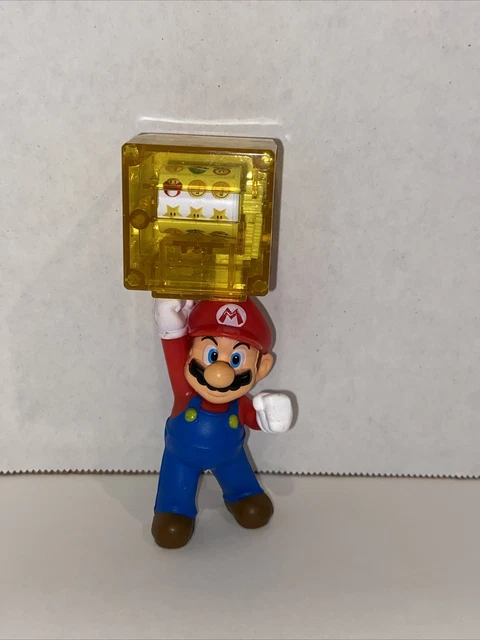 NINTENDO SUPER MARIO Bros Mario Power Block McDonald's Figure Happy ...