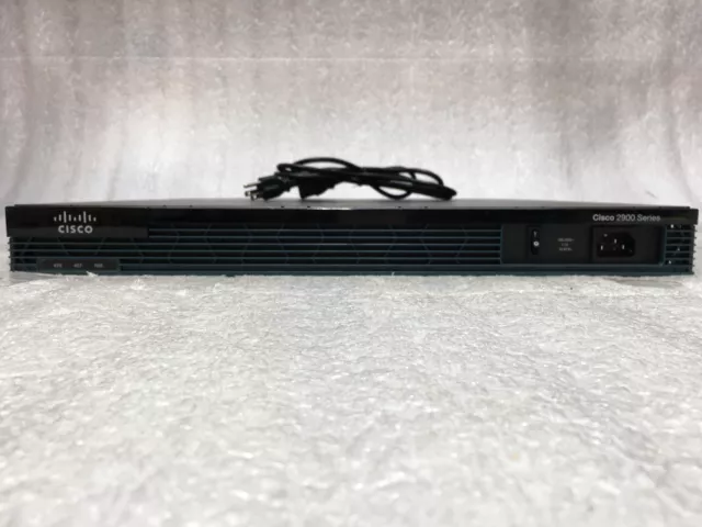 Cisco 2901/K9 V06 2900 Series Integrated Services Router TESTED AND RESET
