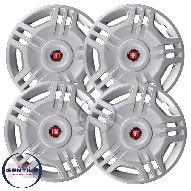 Fiat Panda 169 Kit 4 Coppe Ruota Cerchio 14" Copricerchi Borchie Copri Ruota