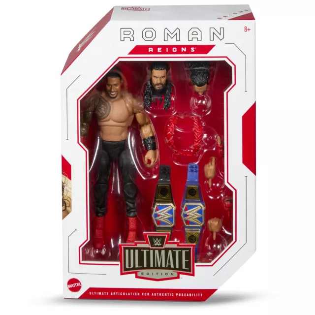 Roman Reigns - WWE Ultimate Edition 20 Mattel Toy Wrestling Action Figure