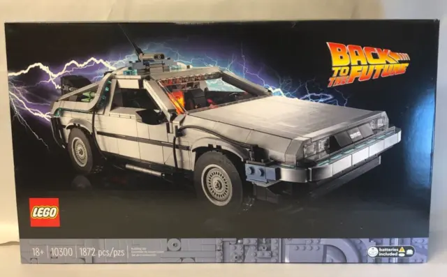 LEGO 10300 Back to The Future Time Machine 3-IN-1 * BRAND NEW & FACTORY SEALED!!