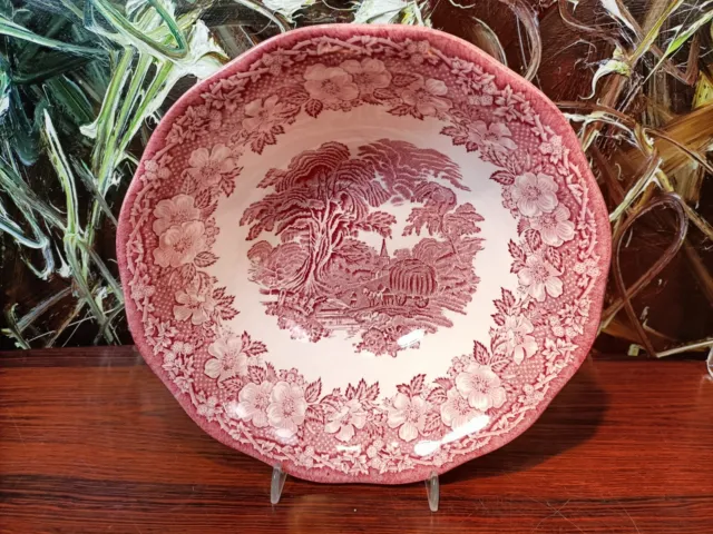 Unicorn Tableware Inghilterra Woodland - Bella Portata Ø 22cm IN Rosso
