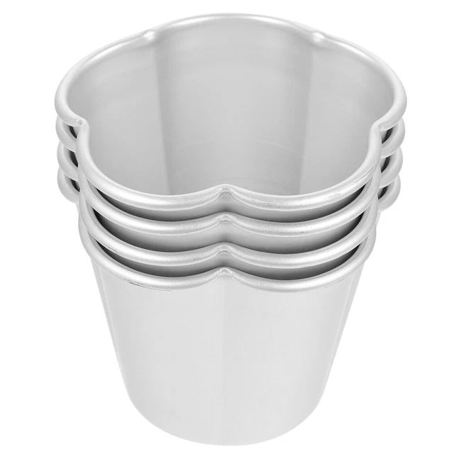 4 Pcs Bakeware Supply Baking Muffin Cake Mould Pudding Egg Tart Molds Cup