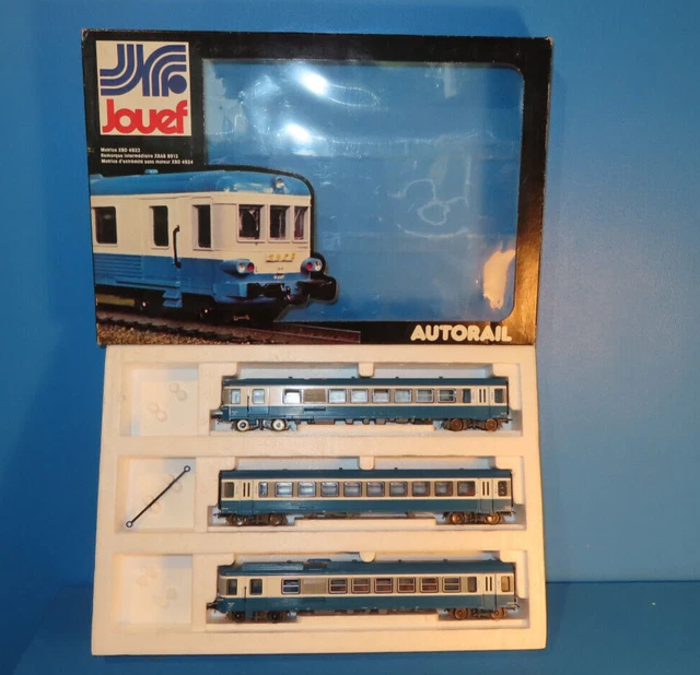 Rare Autoral XBD SNCF Jouef HO - Locomotive Diesel - Jaune Et Rouge - Analogique