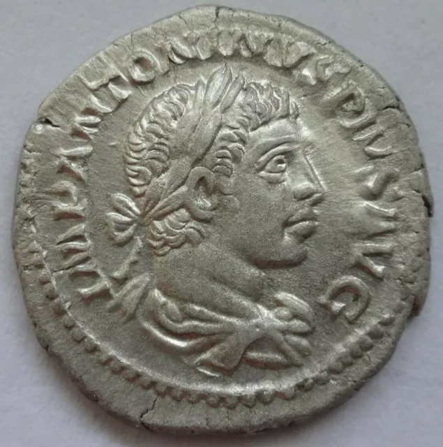 ELAGABALUS, 218-222 AD. AR Denarius.   A422V