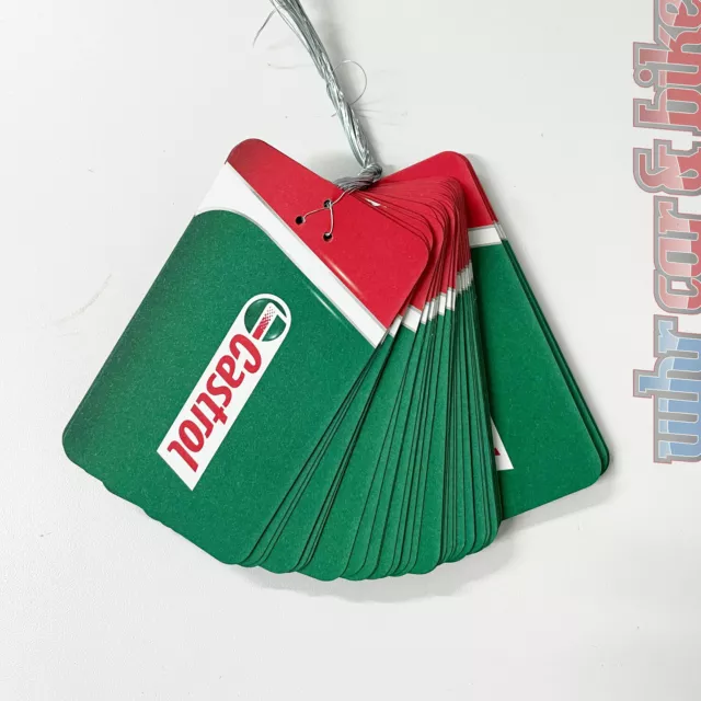 100x Castrol Ölzettel – Beschreibbare Anhänger  Produktbild-Vorschau 5