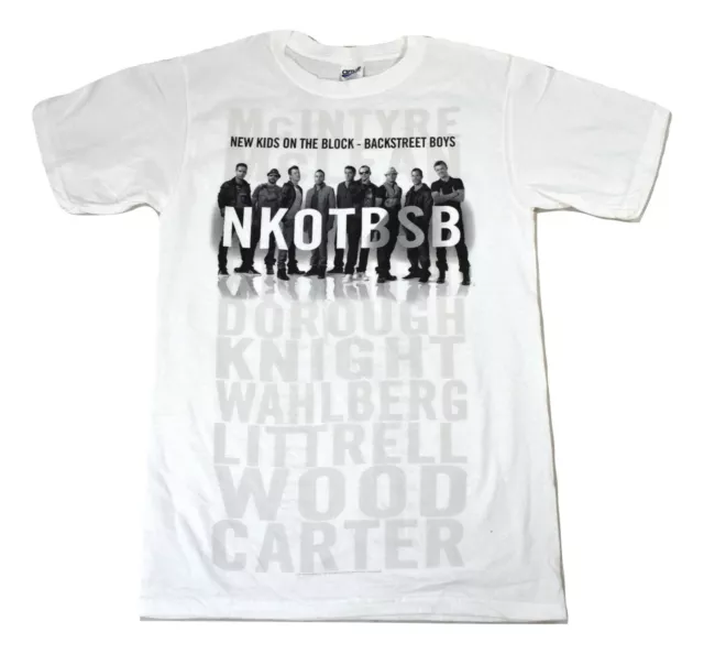 New Kids On The Block Backstreet Boys NKOTBSB Mens 2011 Tour Shirt New S