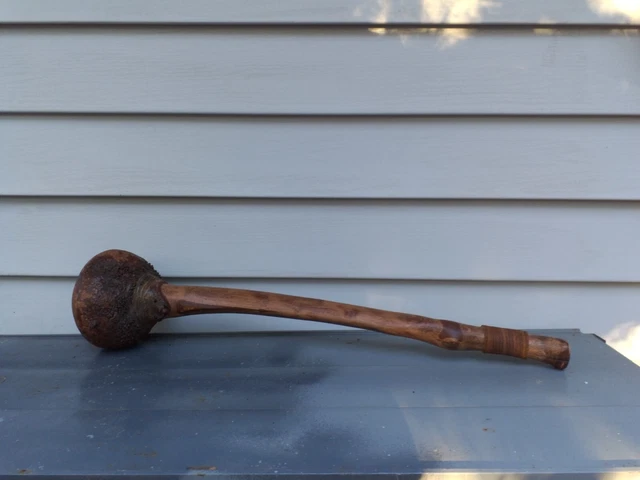 Vintage Indigenous Native American Wooden Spiked War Club