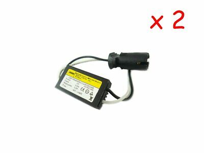h5V CARALL CARALL 2 Pezzi Filtro Portalampada Resistenza T10 W5W 12V LED Warning 