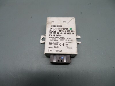 12147512238 BMW 5er e39 525i At-CENTRALINA DME MOTORE dispositivo fiscale controllo 