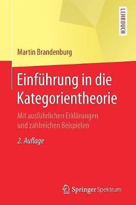 Einfuhrung in die Kategorientheorie - 9783662535202