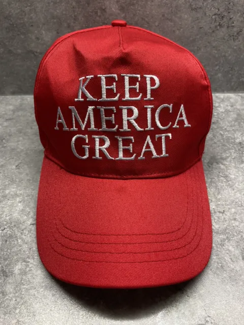Keep America Great cap Donald Trump 2020 election campaign merchandise
