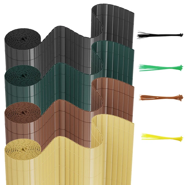 Balkon Sichtschutz 94x1000 Cm – Wind- & Sonnenschutz, Hellgrau, Für Balkon, Terrasse & Garten