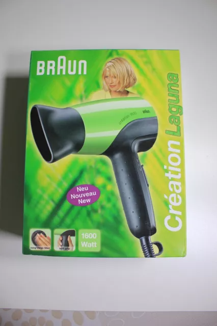 secador de pelo Braun 1600W Nuevo a Estrenar. SUNSHINE (NARANJA).