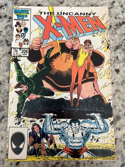 Uncanny X-Men #206 Vol. 1 (Marvel, 1986) vf