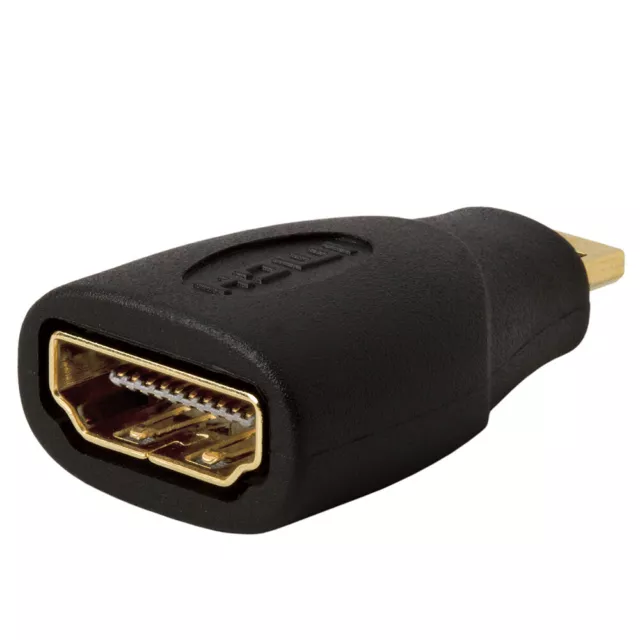 HDMI Female to Micro HDMI Male Adapter HDMI Type-A to Type-D Connector Converter