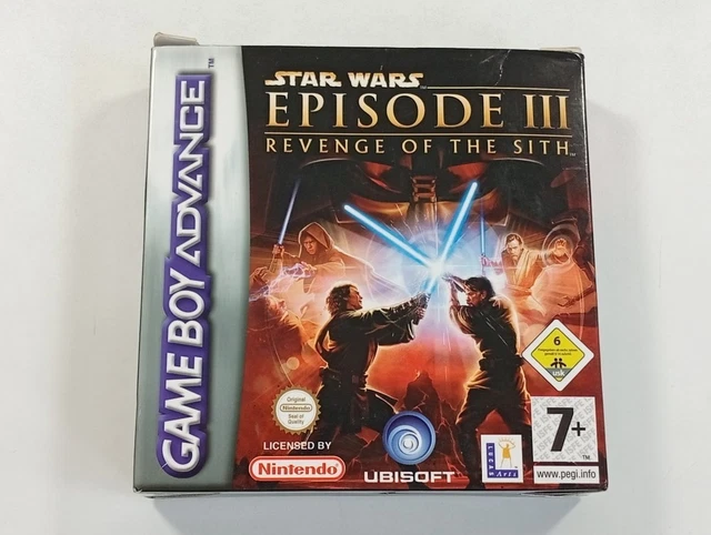 Jeu Game Boy Advance Star Wars Épisode 3 - Revenge Of The Sith, Boîte EU, Jeu Seul