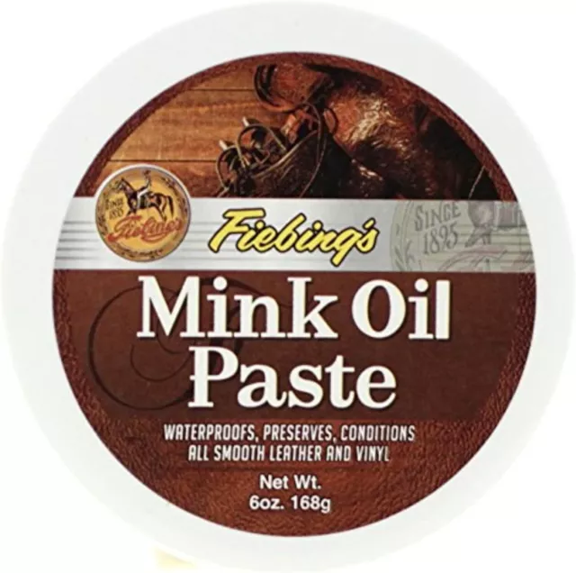 Fiebings Mink Oil Paste 6Oz
