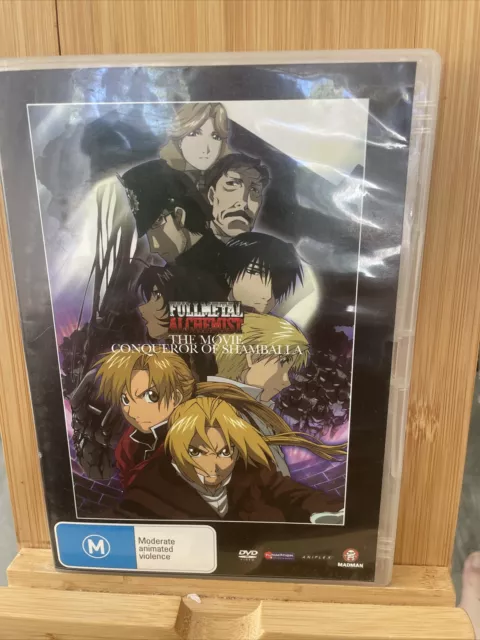 FULL METAL ALCHEMIST The Movie Conqueror of Shamballa DVD Anime Region 4  Rare $25.00 - PicClick AU