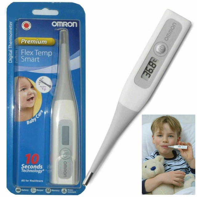 OMRON THERMOMETER FLEX Temp Smart Digital Kids Adults Family Oral