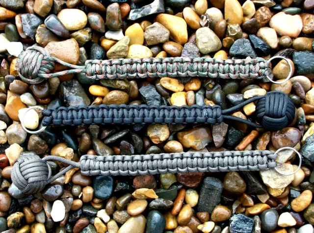 Paracord ""Ex-Large"" 550/7 Strang Affe Faust Schlüsselanhänger .. Farbe wählen